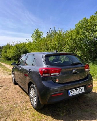 Kia Rio cena 55000 przebieg: 38000, rok produkcji 2018 z Warszawa małe 92